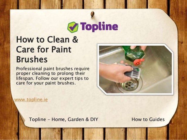 How to Correctly Clean Paint Brushes How to Correctly Clean Paint Brushes