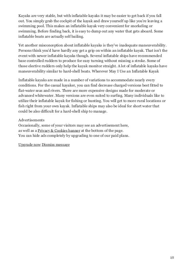 How to clean inflatable kayak