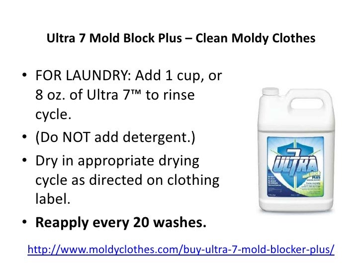 How to Clean Moldy Clothes