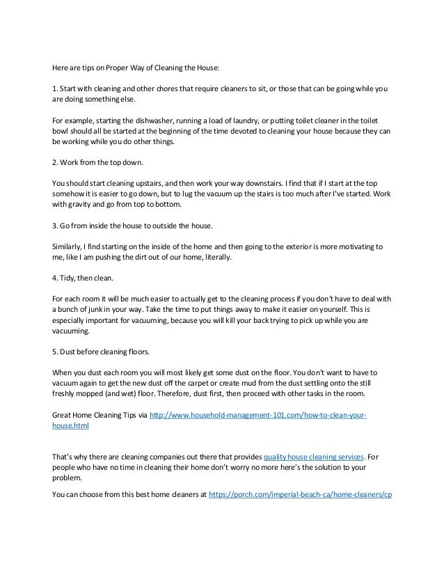 How To Clean Your House tips on how to clean your house the proper way How To Clean Your House tips on how to clean your house the proper way