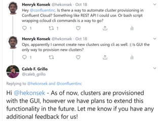 New Conﬂuent Cloud cluster
 