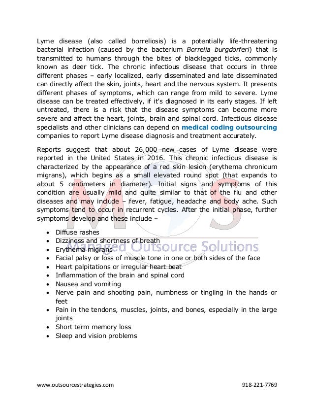 How to Code Lyme Disease Using Medical Codes