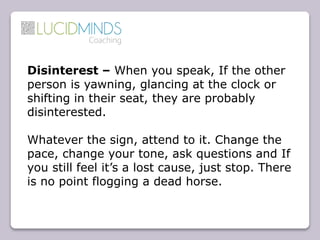 Disinterested Discussion How to communicate effectively and get things done | PPTX