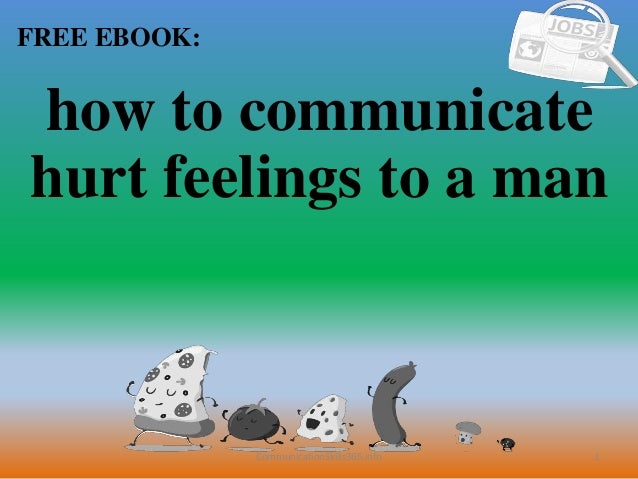 how to communicate hurt