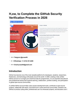 H,ow, to Complete the GitHub Security Verification Process in 2026.pdf