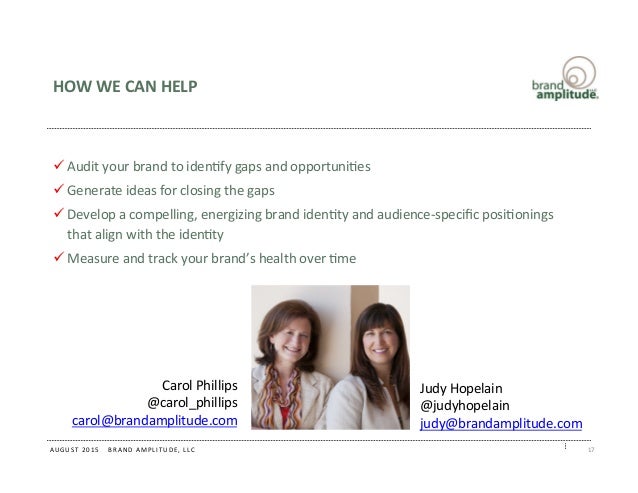 How to Conduct a Brand Audit 080715 How to Conduct a Brand Audit 080715