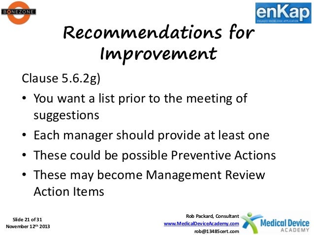 Iso 9001 Management Review Meeting Presentation Technology