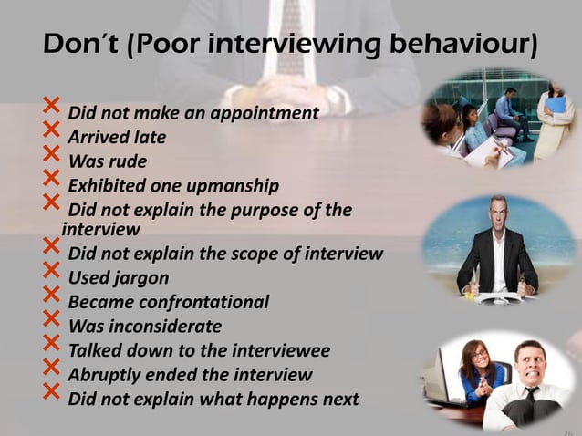 How to conduct an interview | PDF
