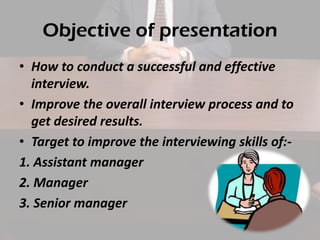 How to conduct an interview | PDF