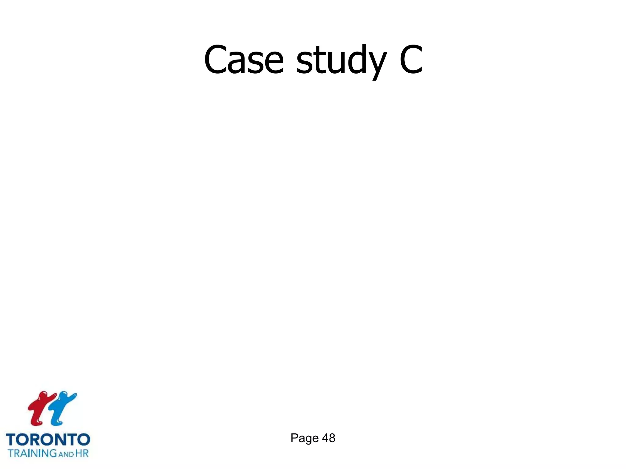Page 46Points to bear in mind 4 of 4REVIEW TIMELINEOne month beforeTwo weeks beforeOne week beforeOn the dayThree to five days after the review