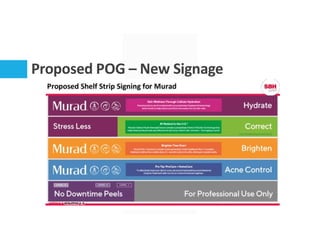 Proposed POG – New Signage
 