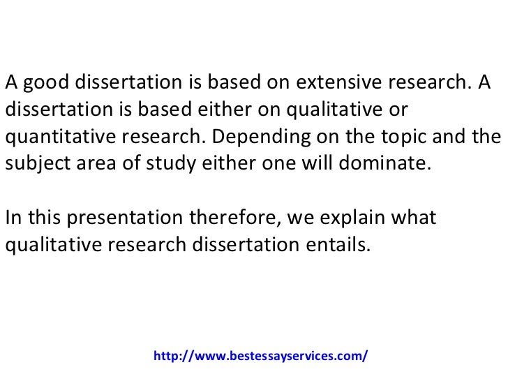 Dissertation services in uk qualitative