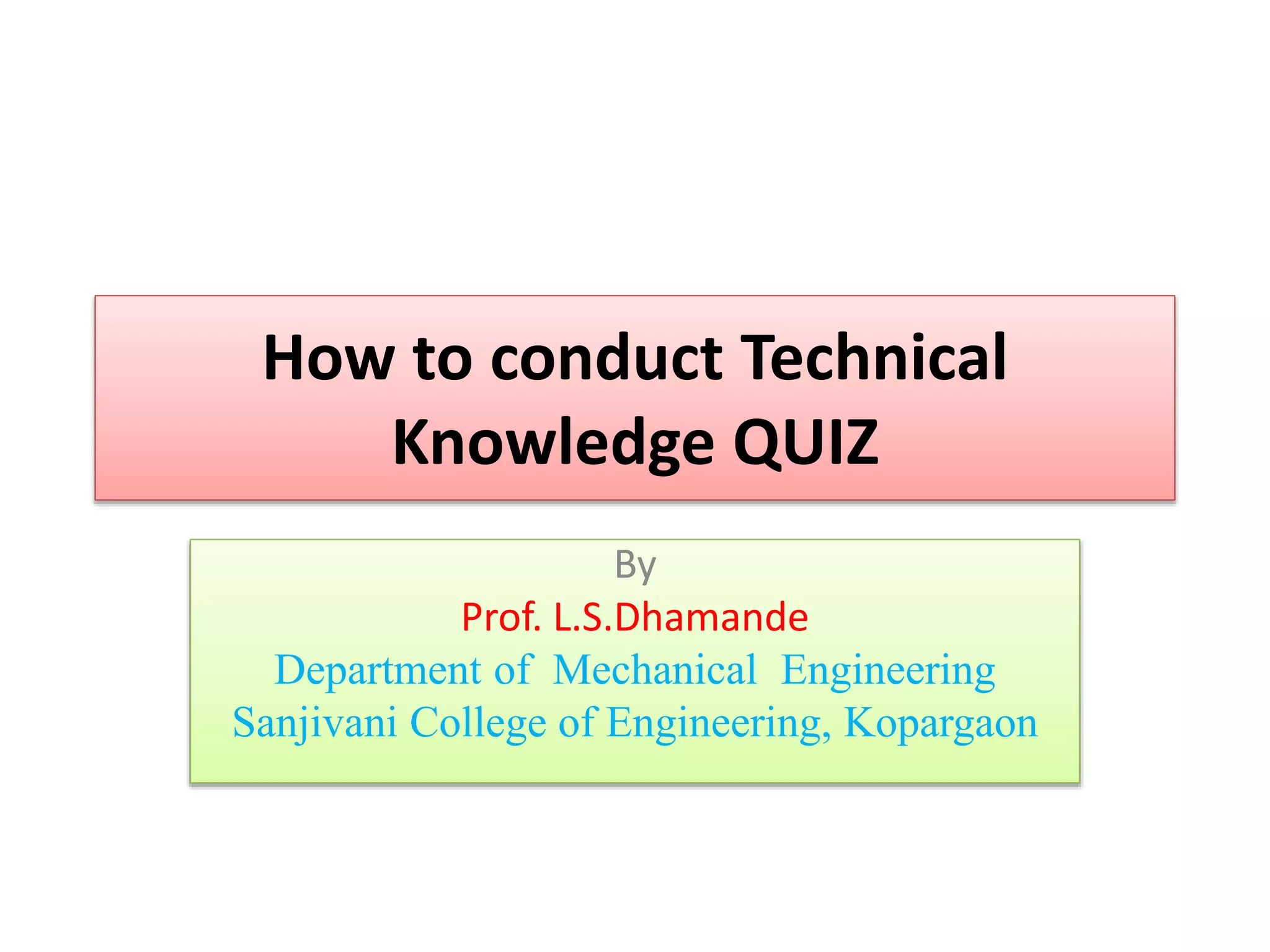 how-to-conduct-technical-knowledge-quiz-pptx-free-download