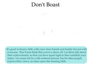 How to conduct yourself at work | PPT
