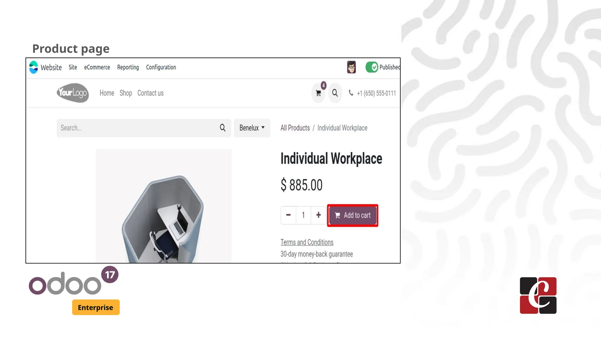 Enterprise
Product page
 