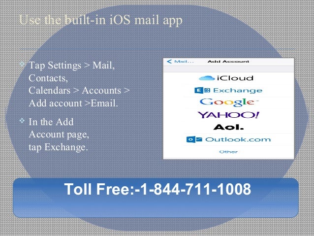 How to configure hotmail smtp settings for iphone