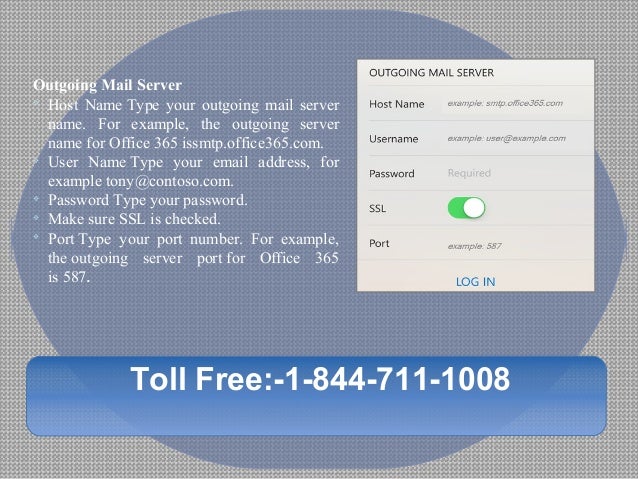 How to configure hotmail smtp settings for iphone