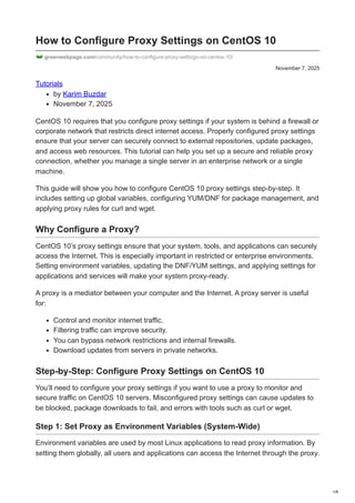 How to Configure Proxy Settings on CentOS 10.pdf
