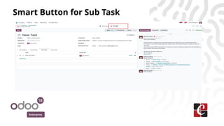 Enterprise
Smart Button for Sub Task
 