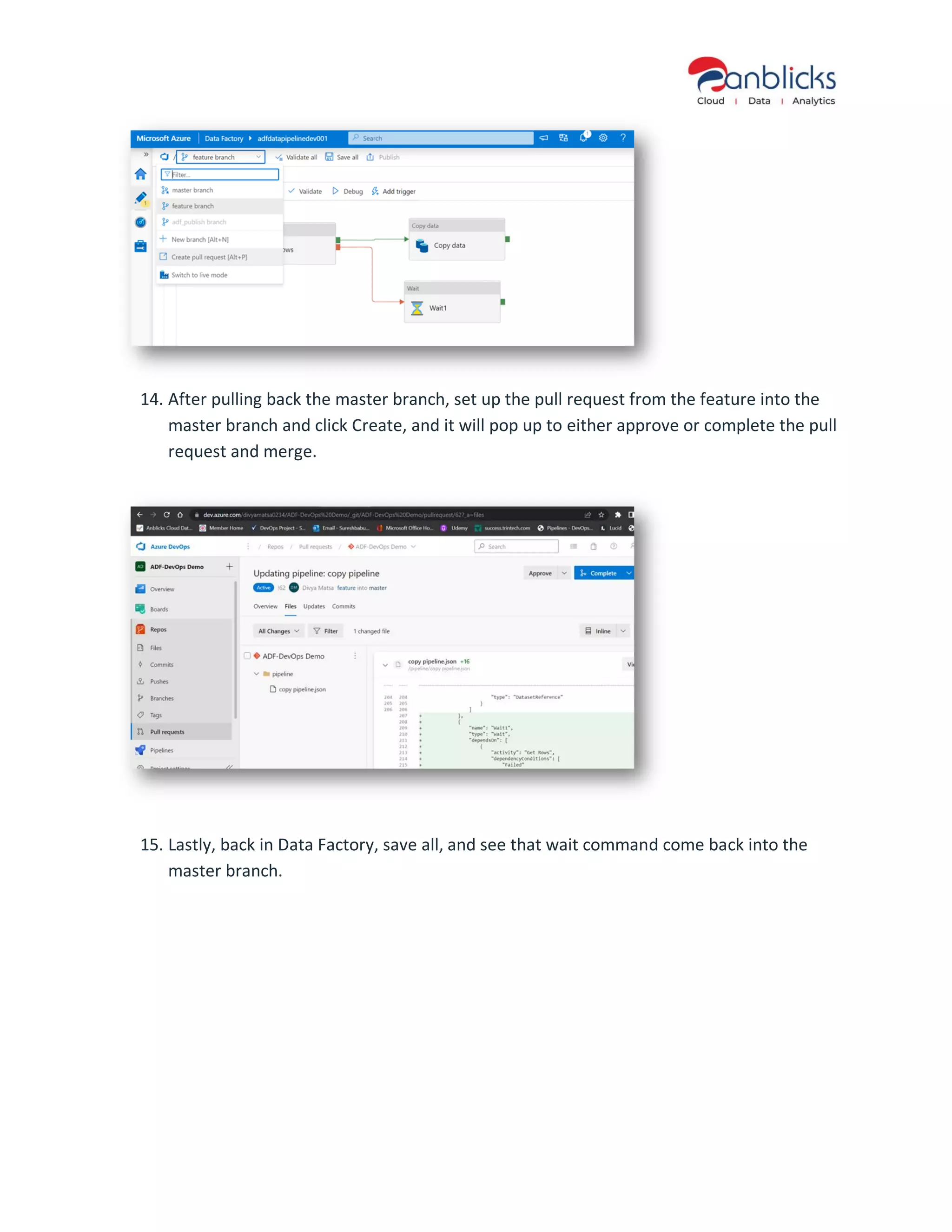 Connect Azure Data Factory (ADF) With Azure DevOps | PDF