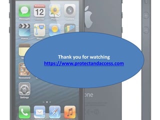 Thank you for watching
https://www.protectandaccess.com
 