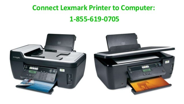 how to connect lexmark printer to computer