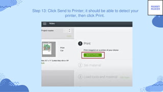 How to Connect Printer to Cricut Design Space? | PDF