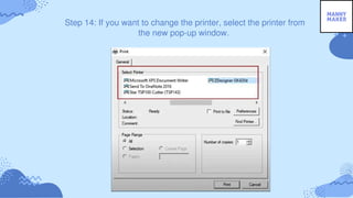 How to Connect Printer to Cricut Design Space? | PDF