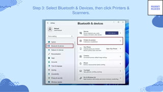 How to Connect Printer to Cricut Design Space? | PDF