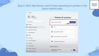 How to Connect Printer to Cricut Design Space? | PDF