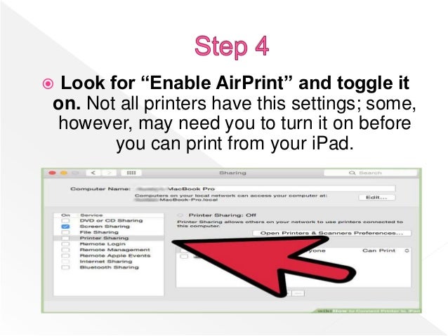 how do i enable airprint on xerox