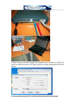 How to connect to cisco asa | DOCX