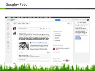 Google+ Feed
 