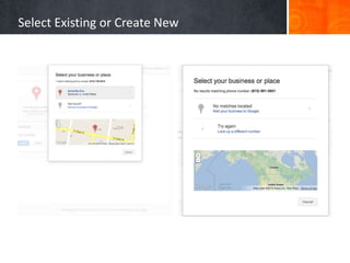 Select Existing or Create New
 