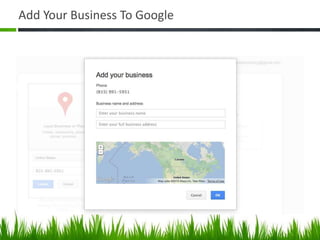 Add Your Business To Google
 