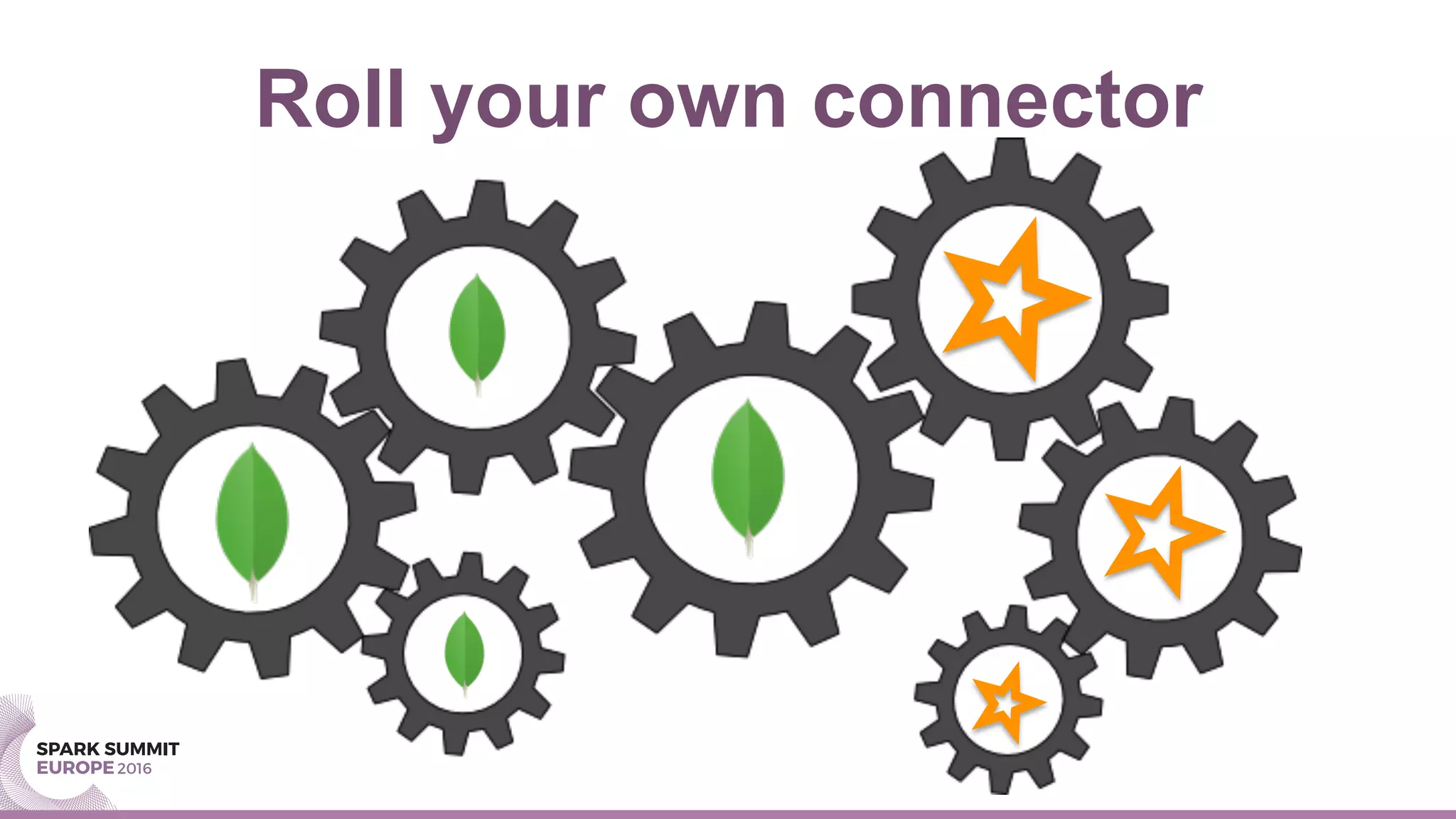 Roll your own connector
 