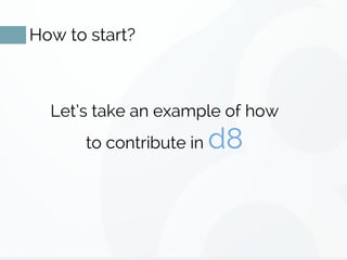 How to contribute back to Drupal