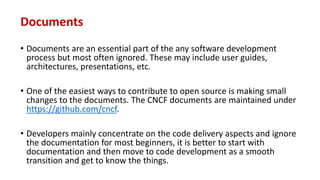 How to contribute to cloud native computing foundation (CNCF) | PDF