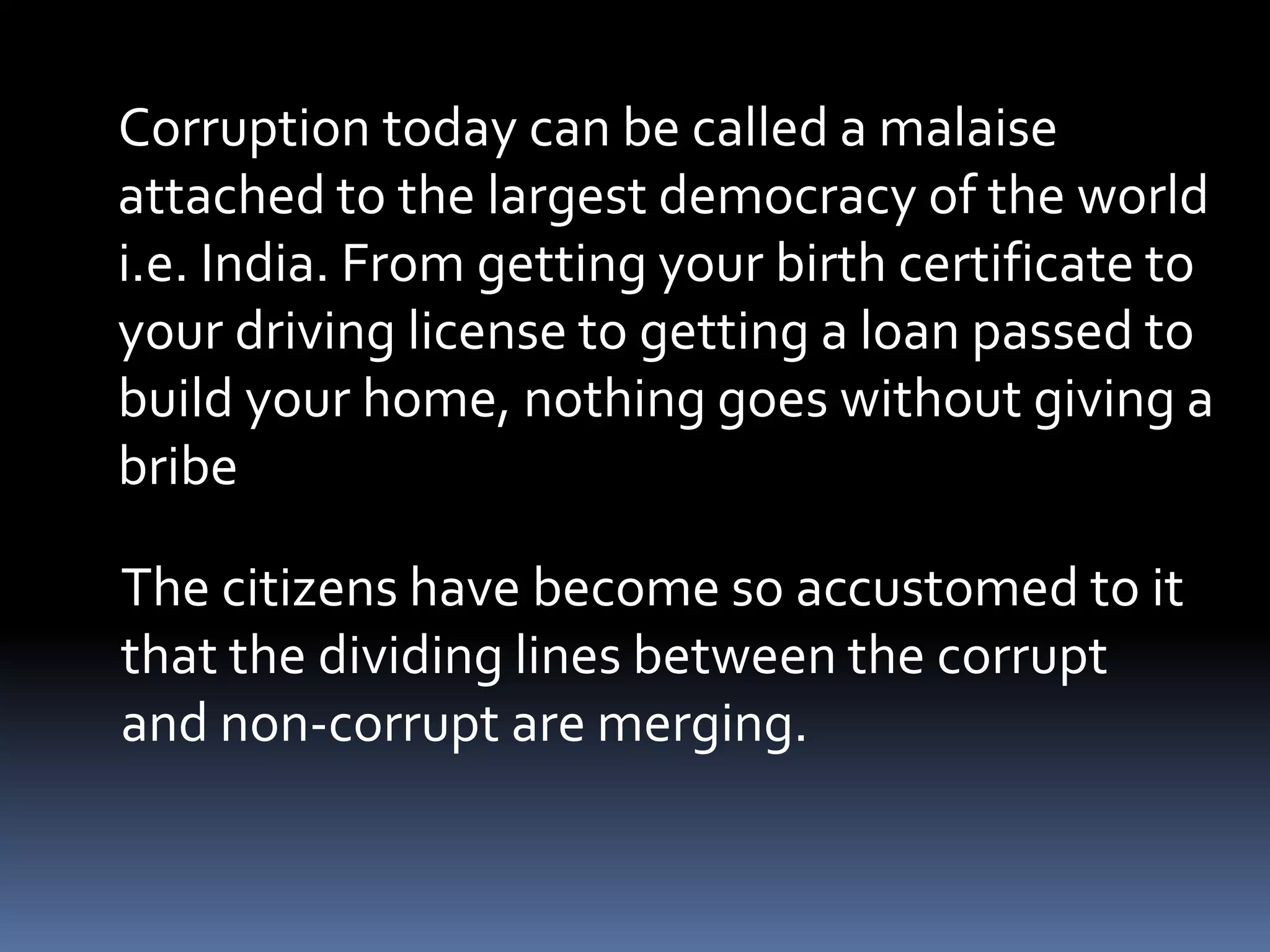 How To Control Corruption