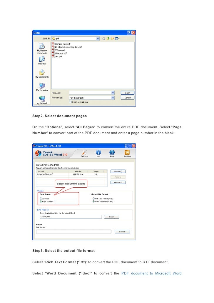 How To Convert Adobe Pdf To Microsoft Word