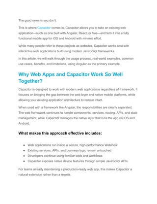 How to Convert a Web App into a Mobile App Using Capacitor (1).pdf