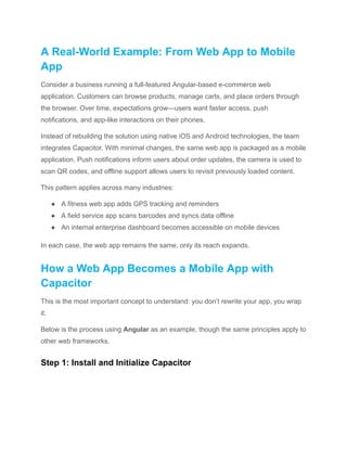 How to Convert a Web App into a Mobile App Using Capacitor (1).pdf