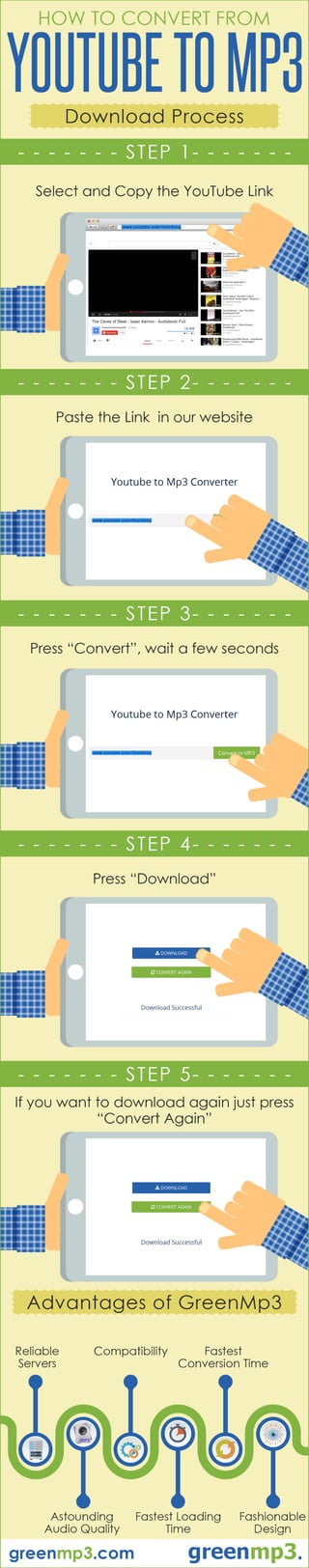 How to convert from youtube to mp3