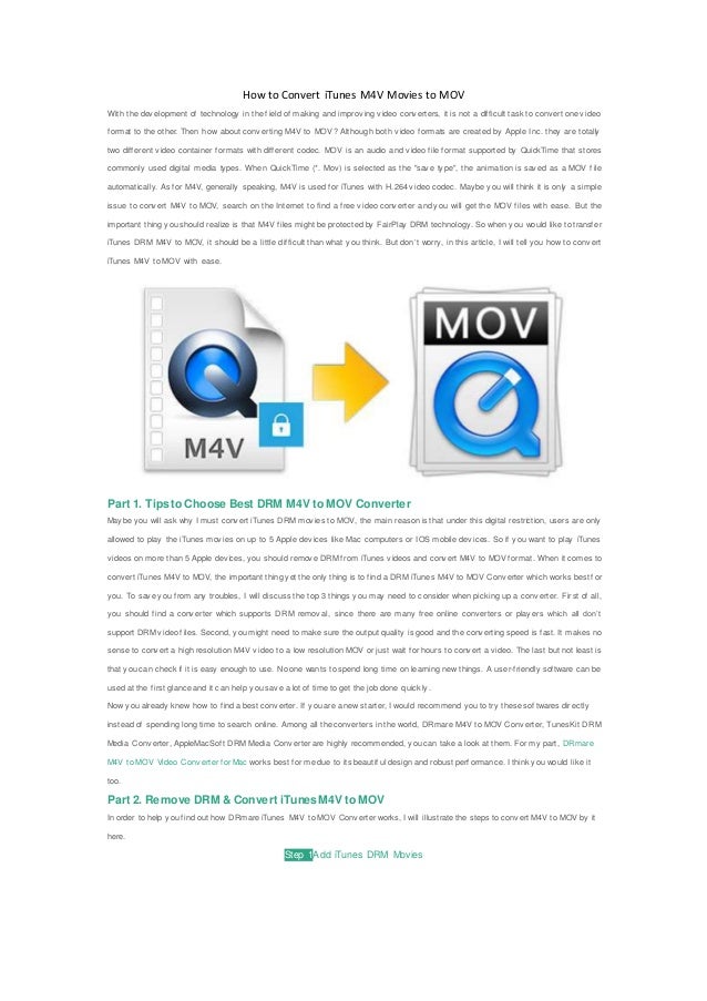 M4v Drmare M4v Converter For Mac M4v Drmare M4v Converter For Mac