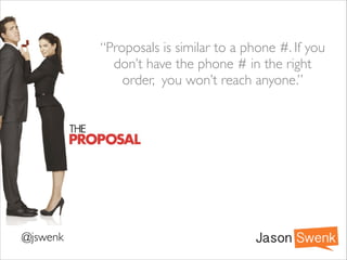 What is your closing percentage
of your proposals?

 