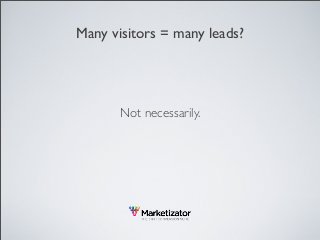 - No insights from surveys on
your visitors
- No AB testing
- Poor/no personalization
- No on-exit hooks
- No lead scoring...