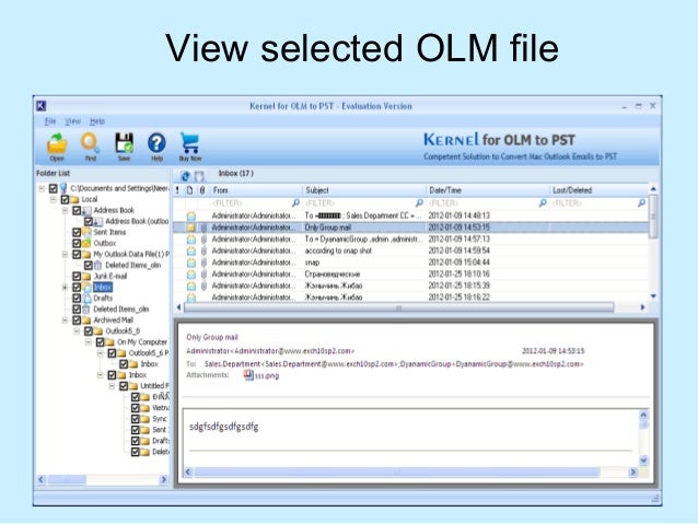 convert from olm to pst using outlook convert from olm to pst using outlook