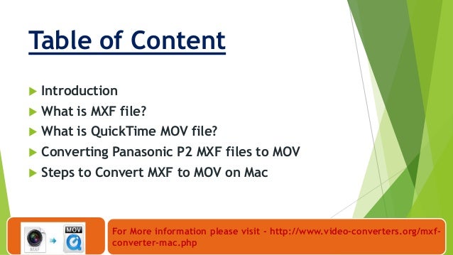 Mxf converter for windows Mxf converter for windows
