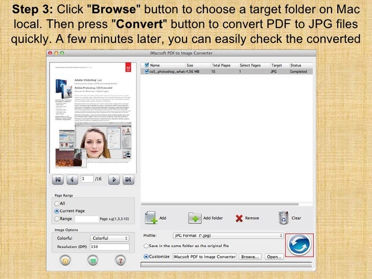 How to convert pdf to jpg on mac