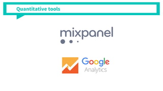 Quantitative tools
 